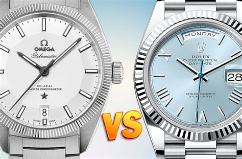 rolex vs omega accuracy|omega constellation vs rolex datejust.